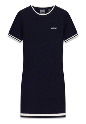 Guess, PULLOVER MINI DRESS - Robe pull - taubenblau