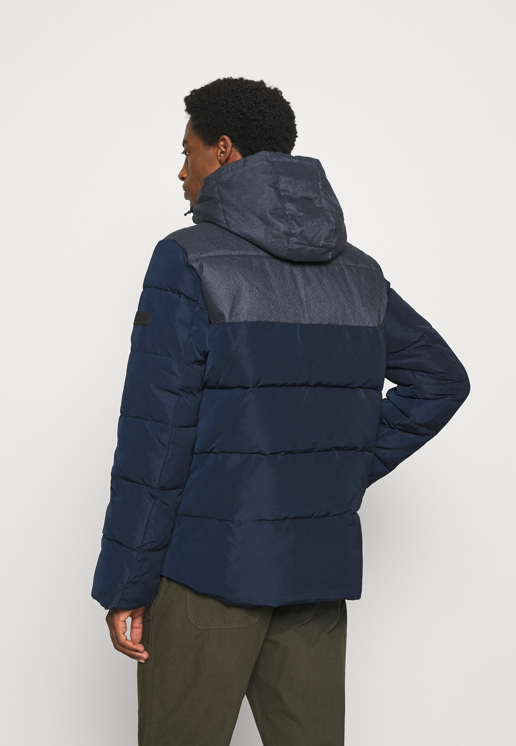 military button blazer