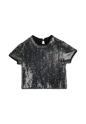 SEQUINED - Blus - black