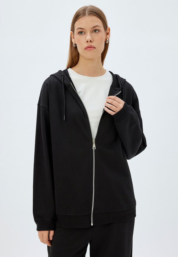 HOODED - Sweatjacke