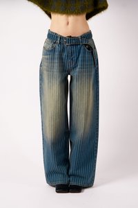 MOBSTER RELEASE - Loose Jeans - blue