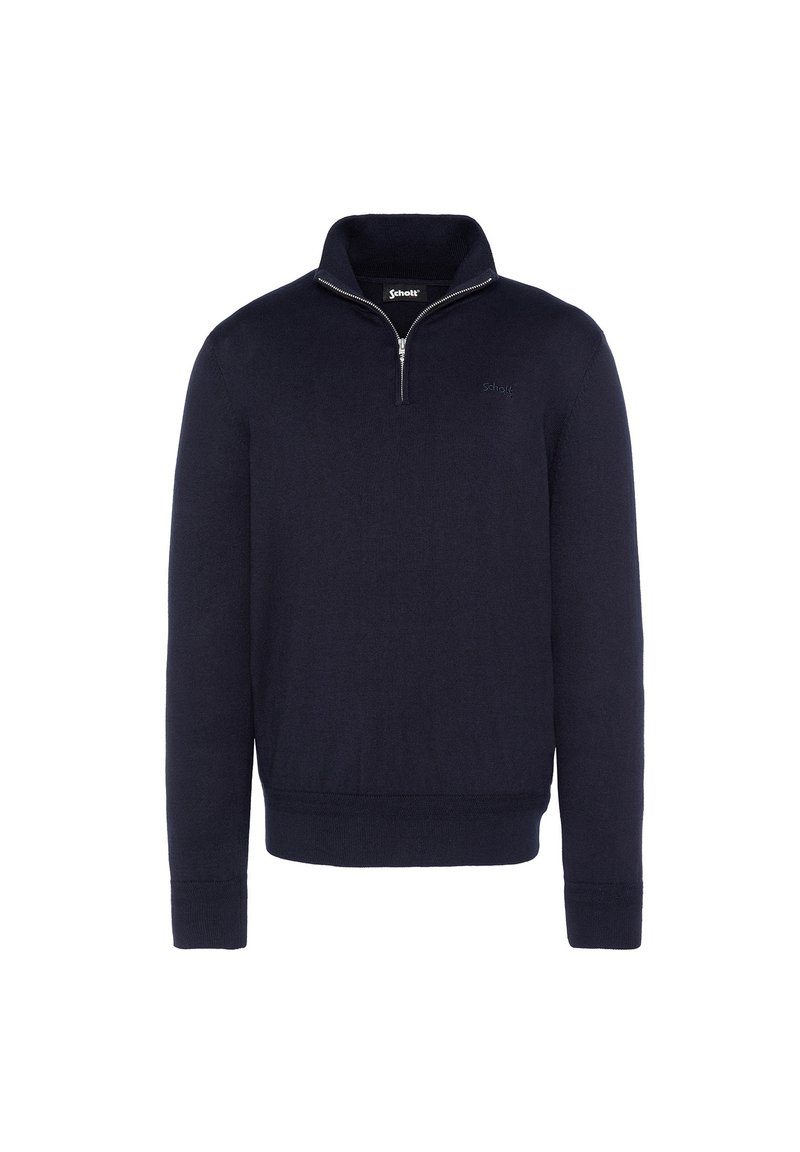 Schott Strickpullover - bleu marine