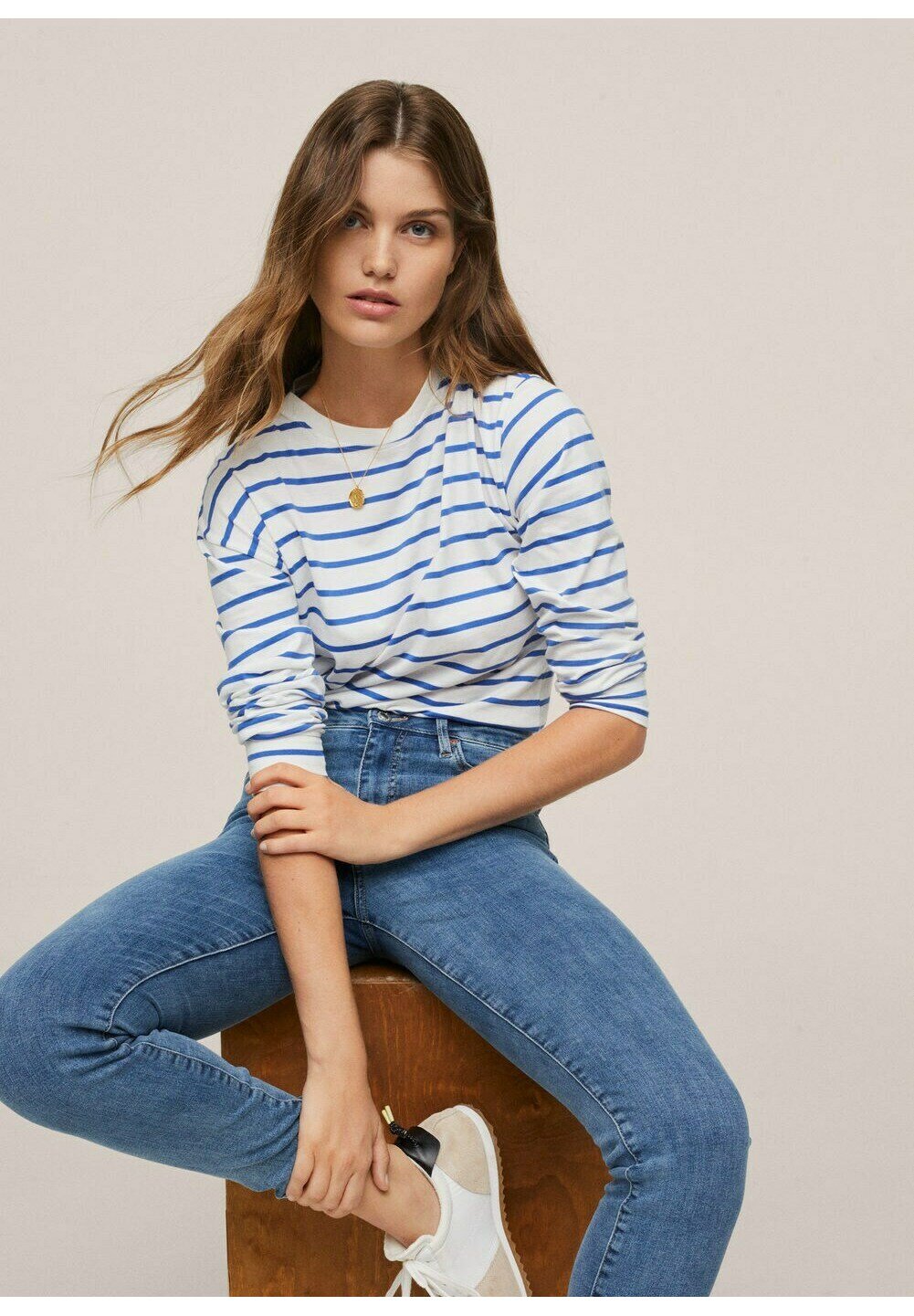 Mango Jeans Skinny Fit - medium blue/blu - Zalando.it