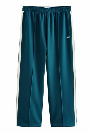 WIDE LEG JOGGERS - Pantaloni sportivi - teal blue