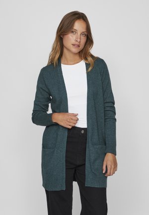VILA VIRIL OPEN NOOS - Gilet - ponderosa pine/dark melange