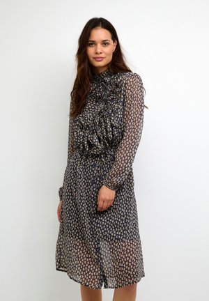 LILJASZ CRINKLE LS FAST TRACK - Abito a camicia - ombre blue butterfly