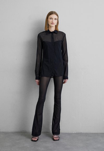 032c CLOUDLAYER EVENING - Chemisier - black