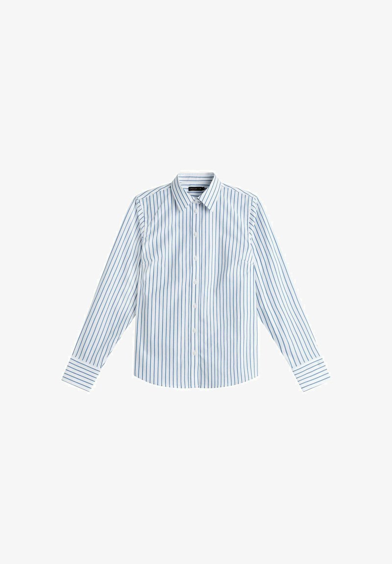 Blus Basic STOCKH LM TAYLOR BASIC - Blus - sky blue stripe/blå - Zalando.se