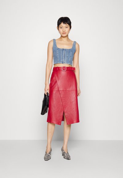 Alice + Olivia BRESLIN BONED CORSET - Topper - brea blue