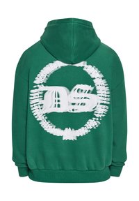 Dropsize HEAVY BLURRED LOGO - Felpa con cappuccio - washedgreen