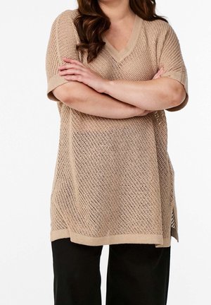 Camiseta básica - sand