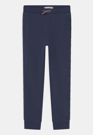 PIPING TRACKPANTS - Pantalones deportivos - twilight navy