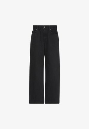 Calvin Klein Jeans, LOW RISE BAGGY - Φαρδύ τζιν - worn black