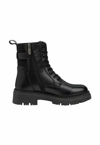 Marco Tozzi Stivaletti con plateau - black