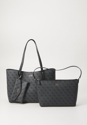 Guess BRENTON TOTE SET - Clutch - coal