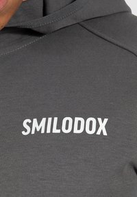 Smilodox MAISON - Felpa con zip - dunkelgrau