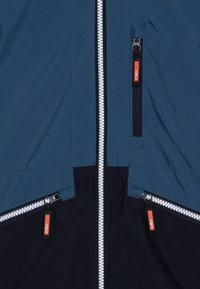 CMP KID FIX HOOD UNISEX - Lyžařská bunda - bluestone