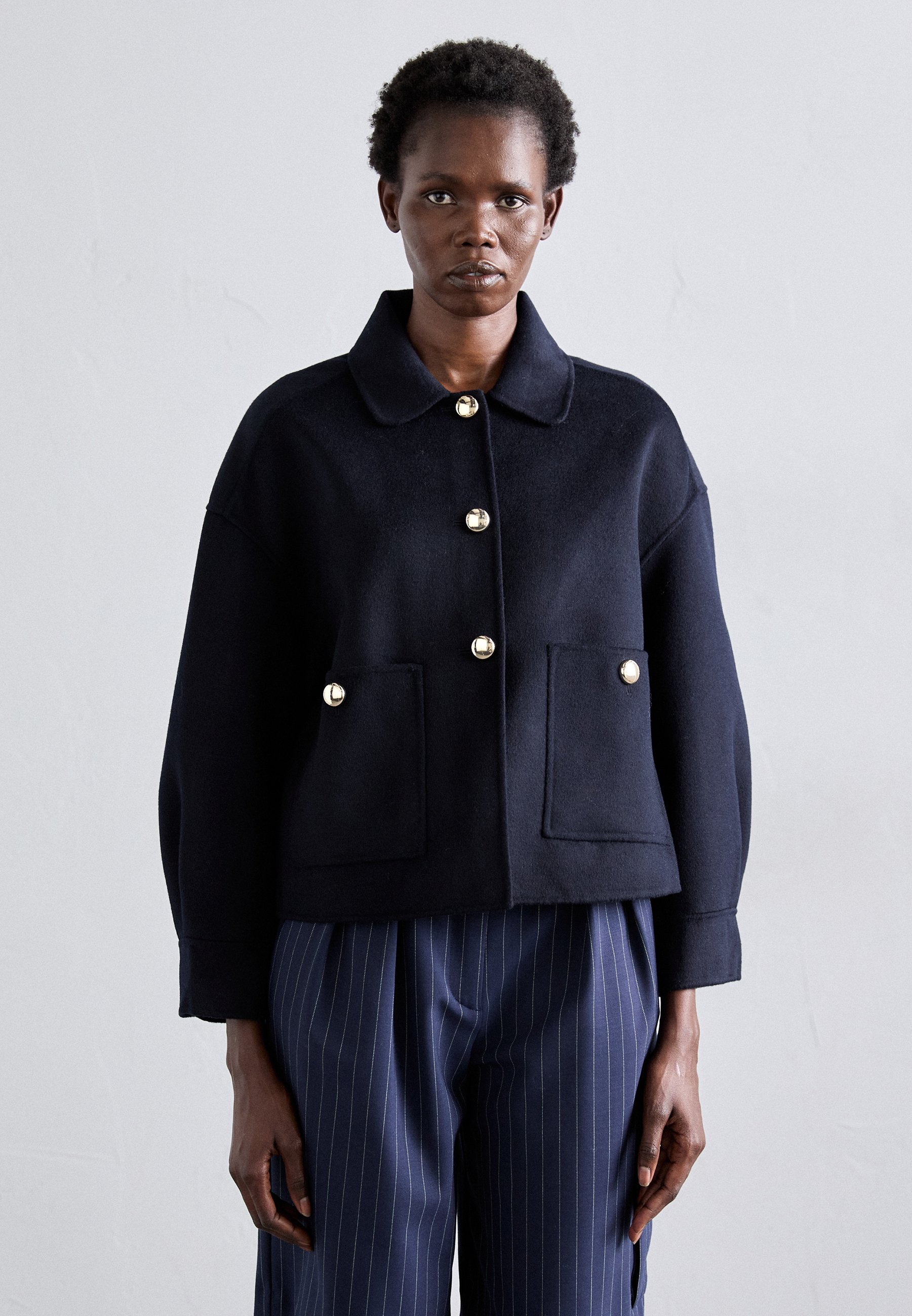 Maje GIPLI - Summer jacket - marine/dark blue - Zalando
