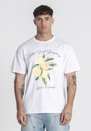 LEMONADE TEE - Majica kratkih rukava s printom - white