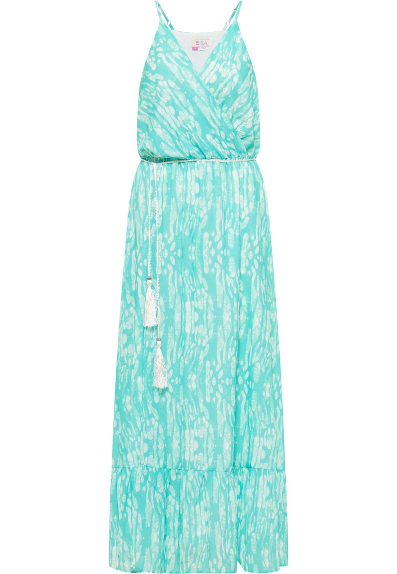 IZIA Maxi-jurk turquoise IZIA Maxi-jurk turquoise
