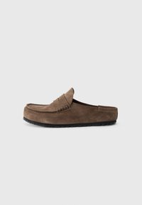 Birkenstock NAPLES WRAPPED LEVE BG REGULAR UNISEX - Mules - concrete gray