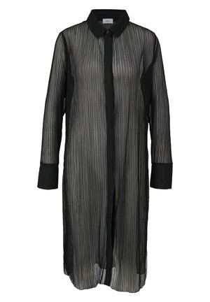 s.Oliver BLACK LABEL, MIT PLISSEEFALTEN - Overhemdblouse - schwarz