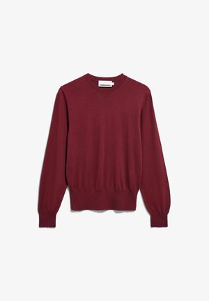 ARMEDANGELS, FINE KNIT - Trui - velvet red