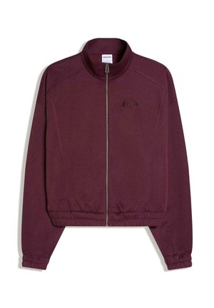 Cipzáras pulóver - bordeaux