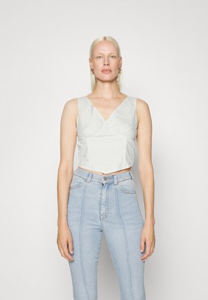 CORSET - Blusa - white