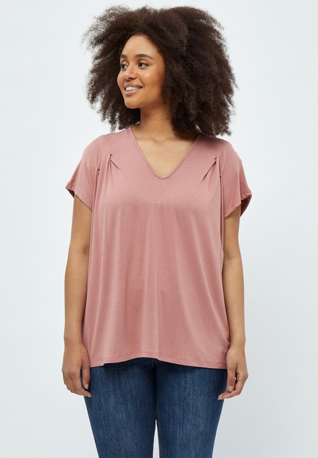 PEPPERCORN ROSALINDA TShirt basic ash rose/rosa Zalando.ch