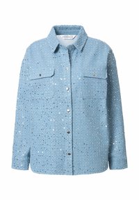 PAILLETTEN LOOK - Košilová halenka  - light blue