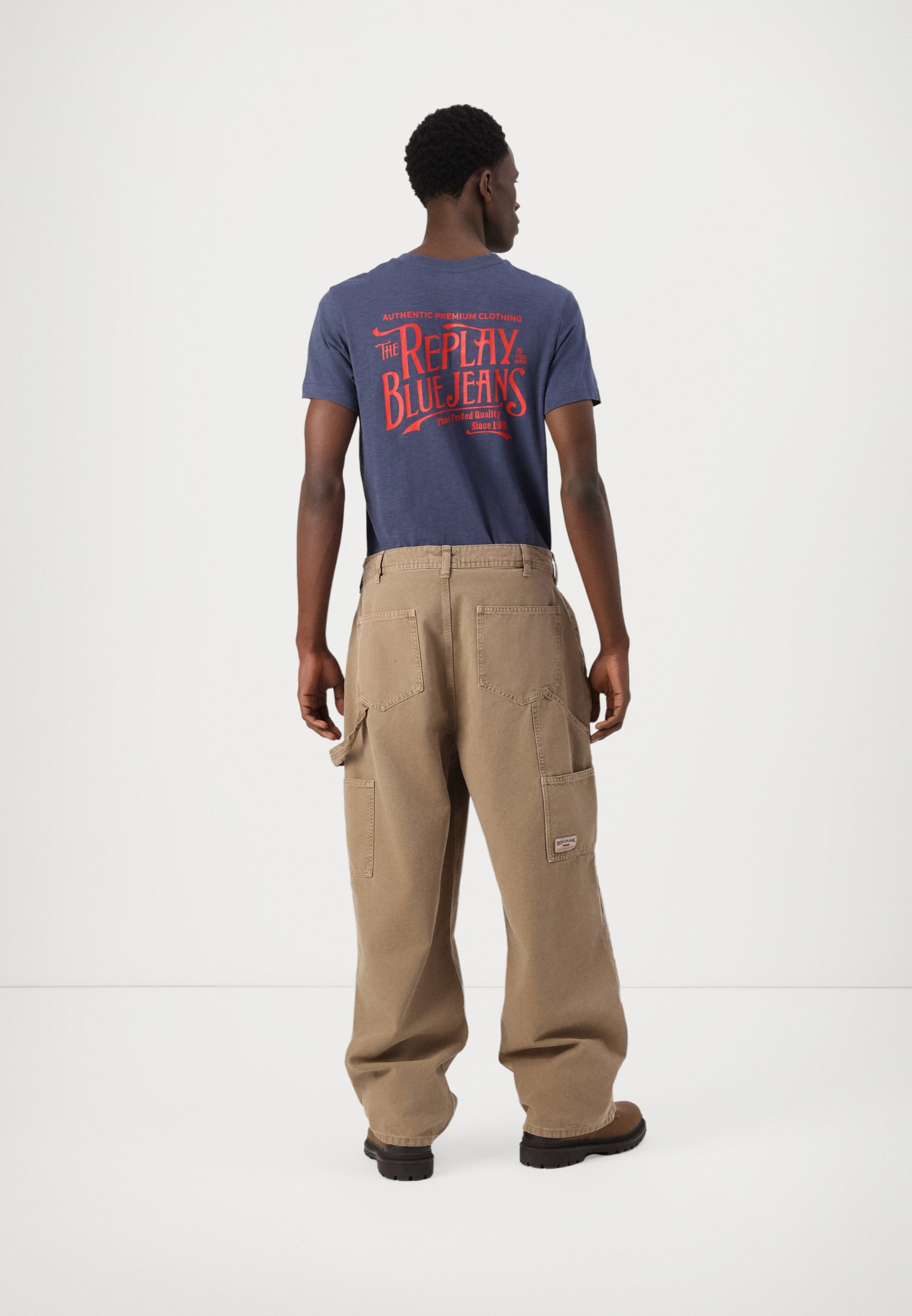 BDG Urban Outfitters CARPENTER PANT - Pantalon cargo - camel - ZALANDO.FR