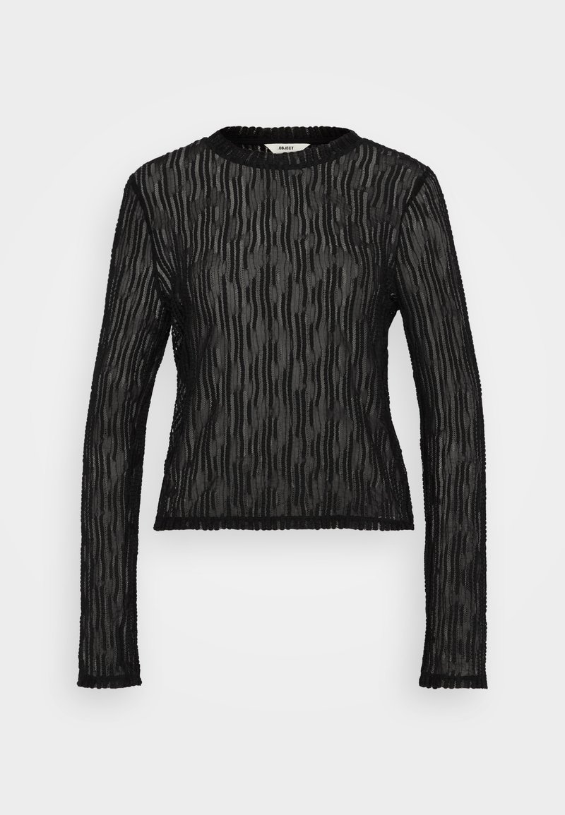 Object Longsleeve zwart Object Longsleeve zwart