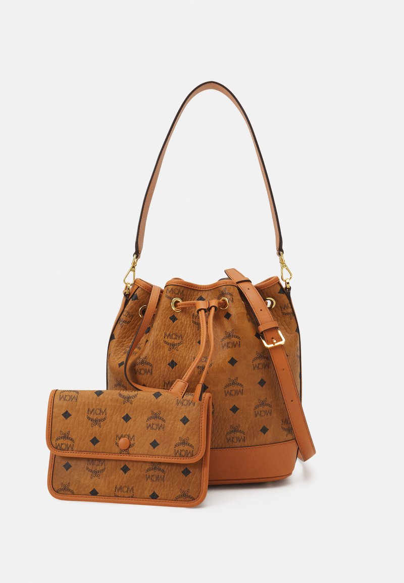 MCM DESSAU  - Borsa a mano - cognac