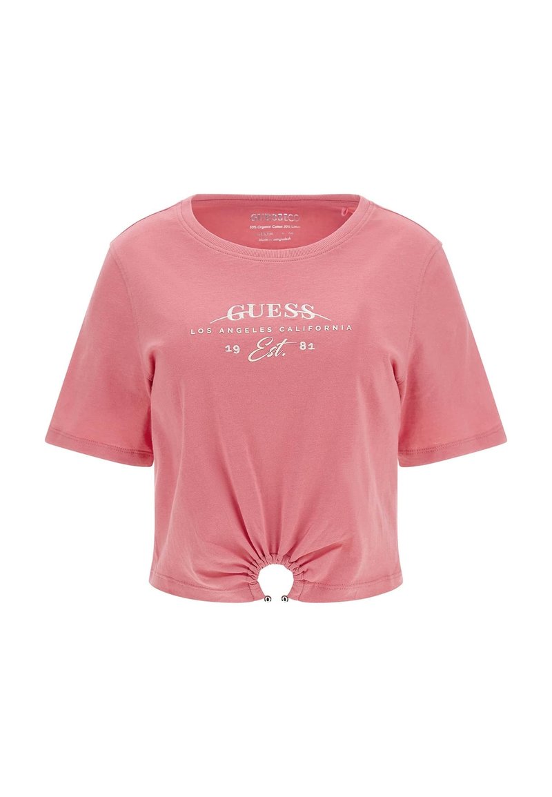 Guess VESTIBILITÀ RELAXED - T-shirt basique - dunkelrosa/rose clair