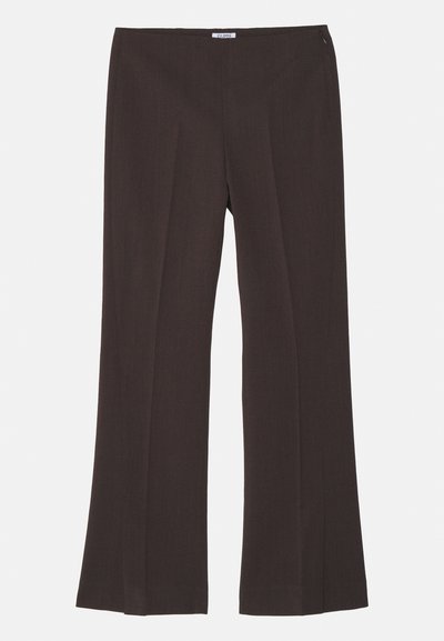 Filippa K TWIST SEAM TROUSERS - Tygbyxor - mocha