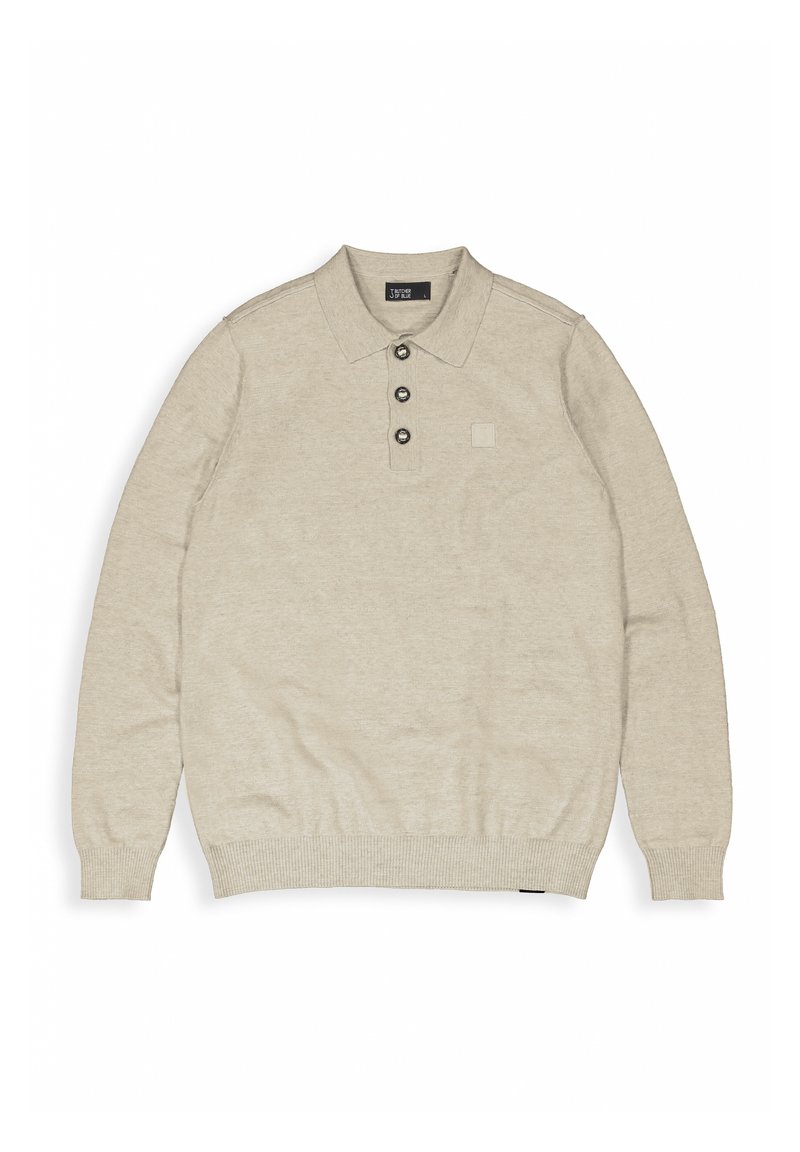 Butcher of Blue LT CLIFDEN POLO - Polo shirt - casablanca beige 