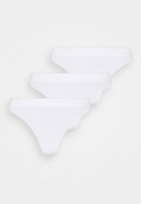 CAT THONG 3 PACK - Tanga - white