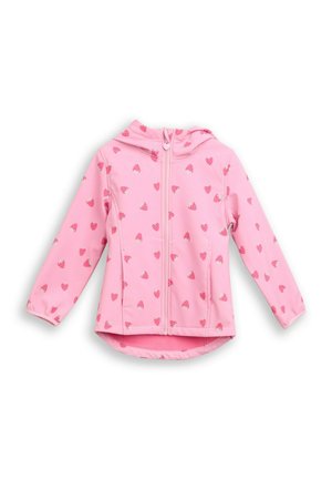 MIT ALLOVER-PRINT - Softshelljacke - big pink strawberry print