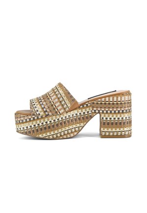 Mules à talons - brown