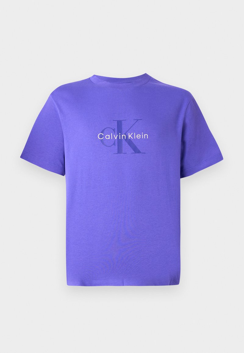 Calvin Klein Jeans T-shirt print donkerblauw