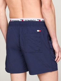 Tommy Hilfiger LOGOLINE MEDIUM DRAWSTRING - Uimashortsit - twilight navy