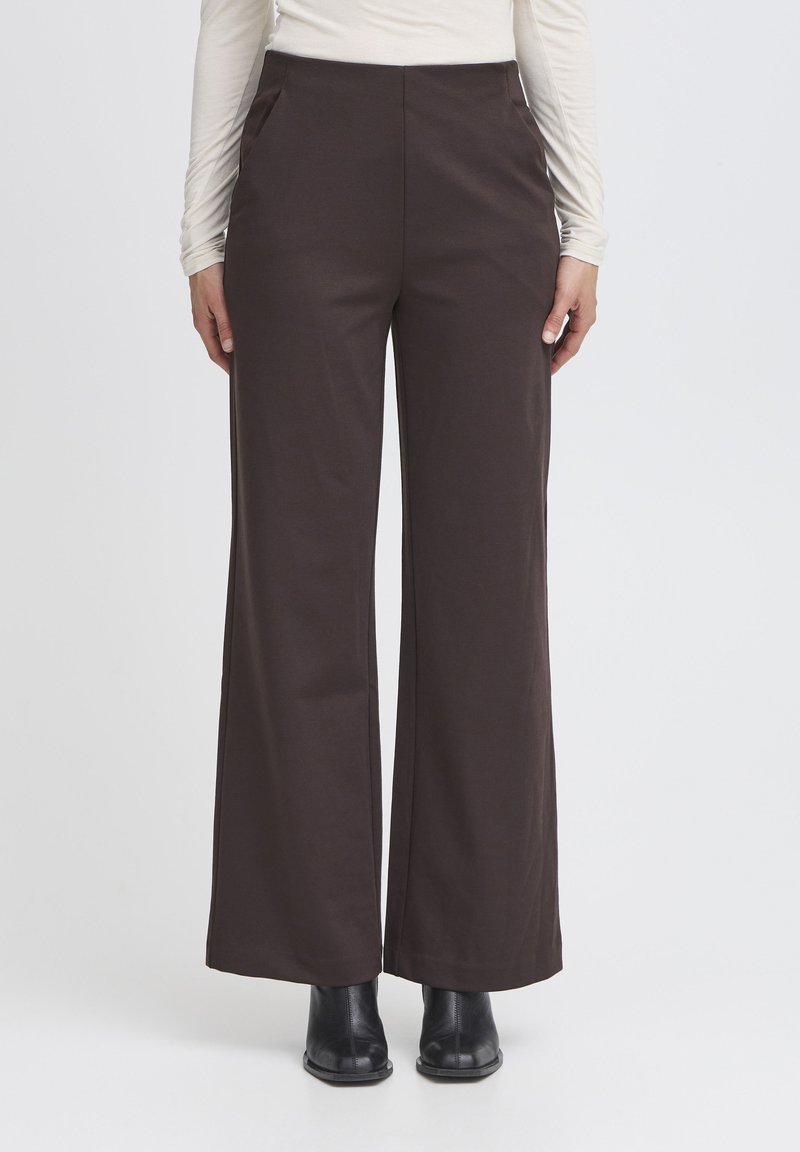 ICHI Pantalon classique - chocolate torte
