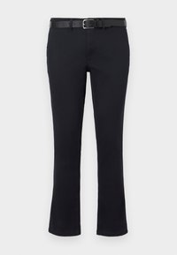 JPSTMARCO JJDAVE WITH BELT - Chino - dark navy