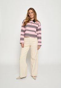 Minus RANIA LONG SLEEVE  - Polokošeľa - prism pink stripe