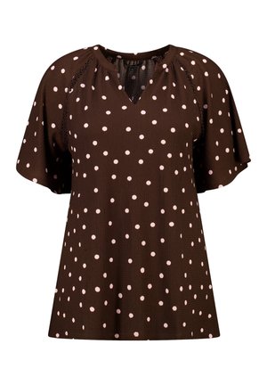 MS Mode, MS MODE TOP NOT TRANSLATED - Blouse - multi brown