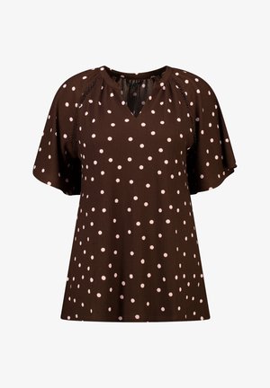MS Mode, Blouse - multi brown