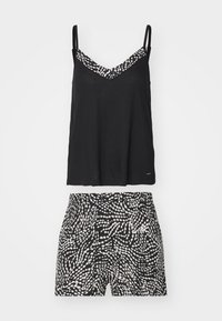 LAS DOTLINE SHORTY - Pyjama - black/cream