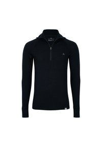 Danish Endurance HALFZIP - Strickpullover - black