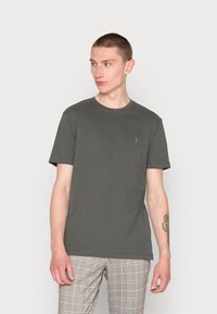 AllSaints BRACE CREW - T-shirt básica - sacremento green